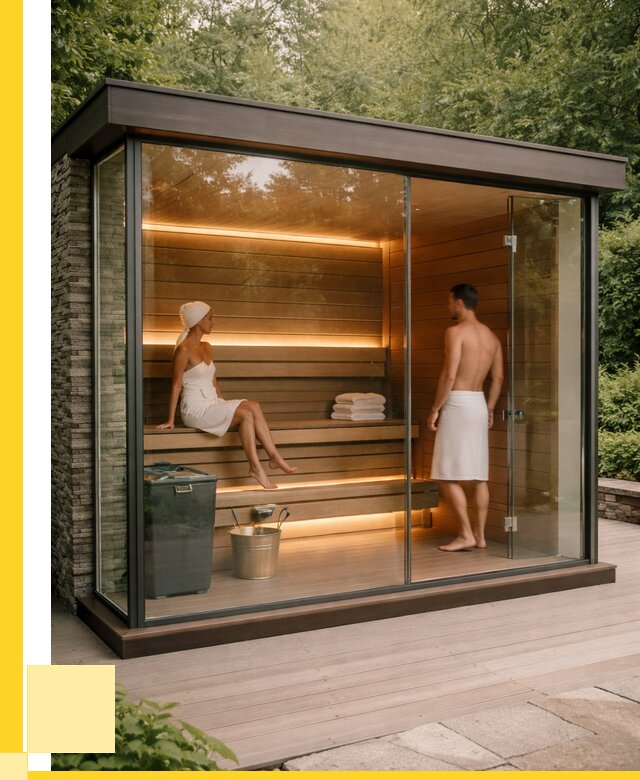 Сауна стеклянная и двери для сауны в Туймазы от 254750 р. | ЭриданТмз