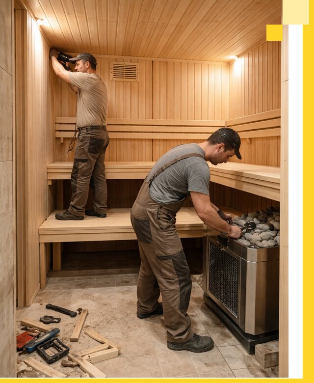 Купить сауну под ключ в Туймазы с монтажом и гарантией