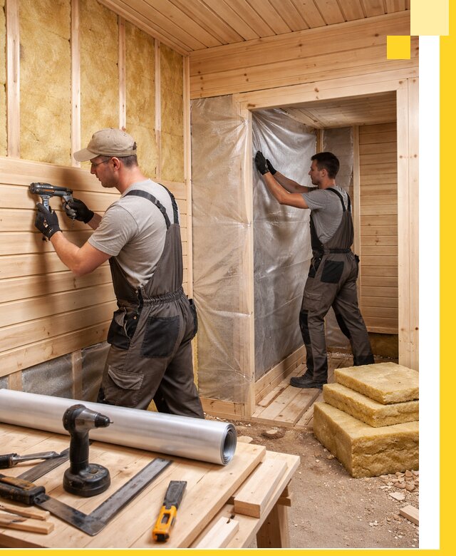 Бани под ключ в Туймазы с проектом и полным монтажом