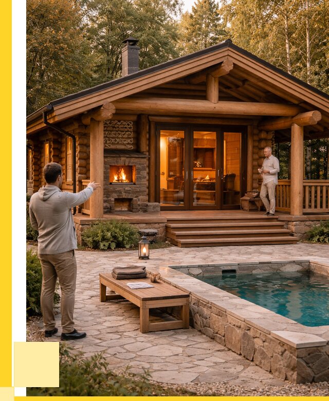 Проекты бань и хамам в Туймазы от 25475 р. | ЭриданТмз