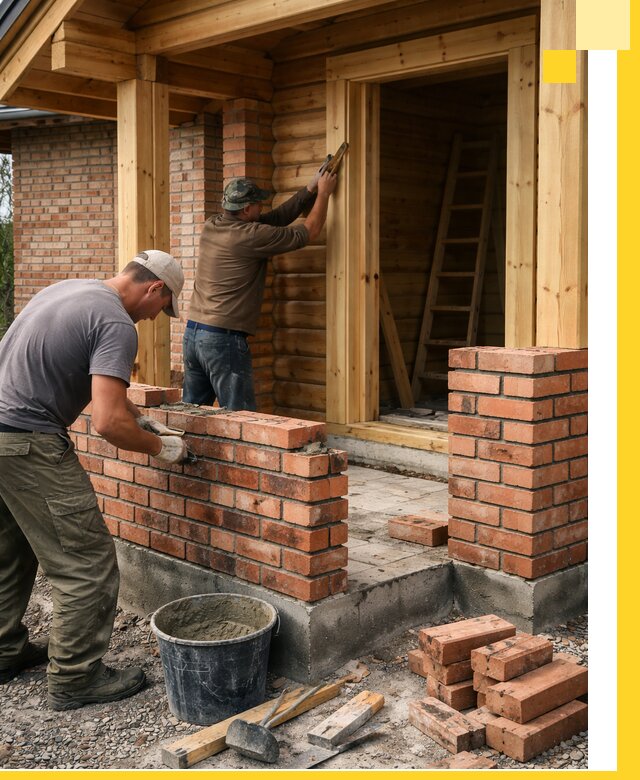 Строительство кирпичных бань под ключ в Туймазы с гарантией качества