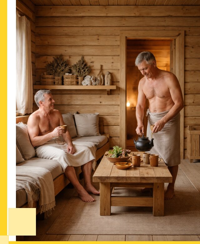 Бани с комнатой отдыха под ключ в Туймазы от 458550 р. | ЭриданТмз