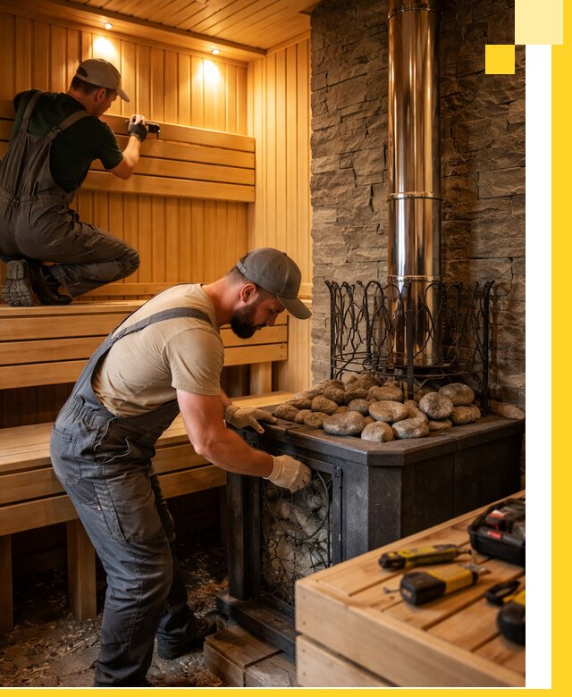 Комплексный дизайн бань, саун и зон отдыха в Туймазы