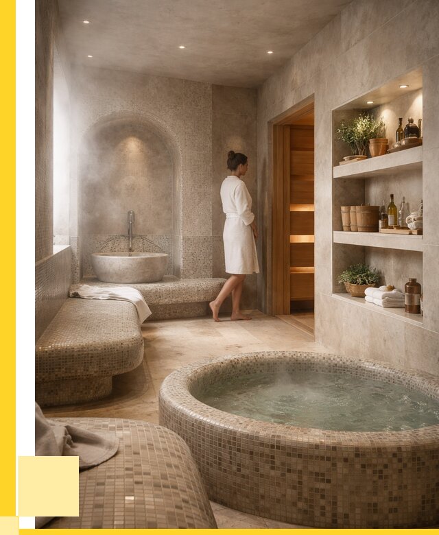 Строительство бани с хамамом в Туймазы от 764250 р. | ЭриданТмз