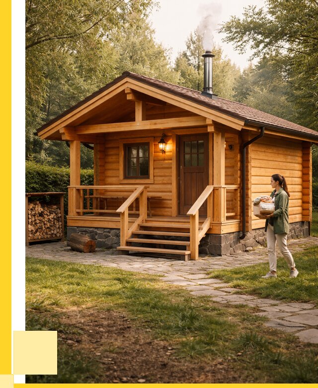 Купить баню под ключ в Туймазы от 662350 р. | ЭриданТмз