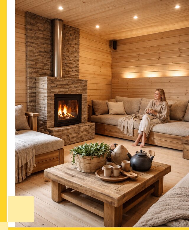 Проект бани с комнатой отдыха в Туймазы от 35665 р. | ЭриданТмз