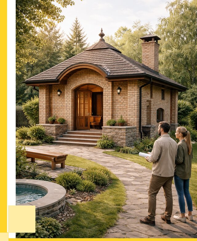 Проект кирпичной бани в Туймазы от 30570 р. | ЭриданТмз