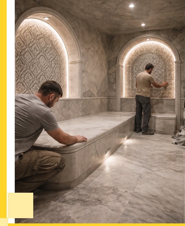 Турецкие бани под ключ в Туймазы от 254750 р. | ЭриданТмз