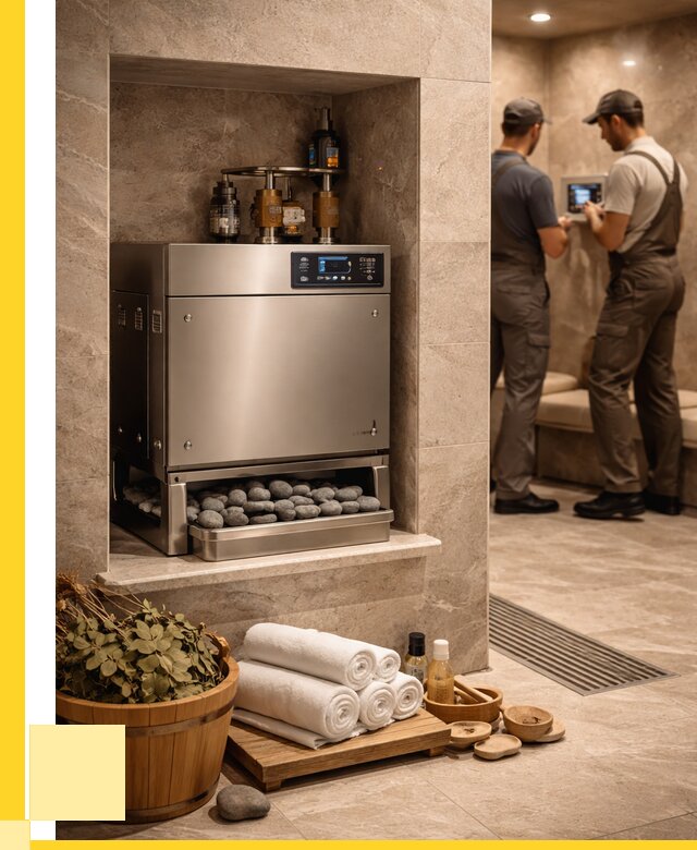 Парогенераторы для хамама в Туймазы от 76425 р. | ЭриданТмз