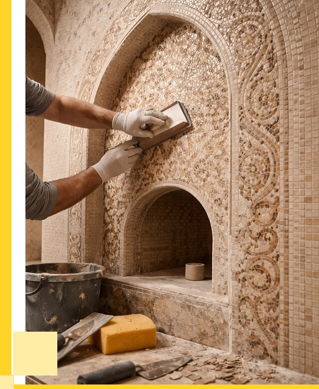 Мозаика для хамама в Туймазы под ключ от 5095 р. | ЭриданТмз