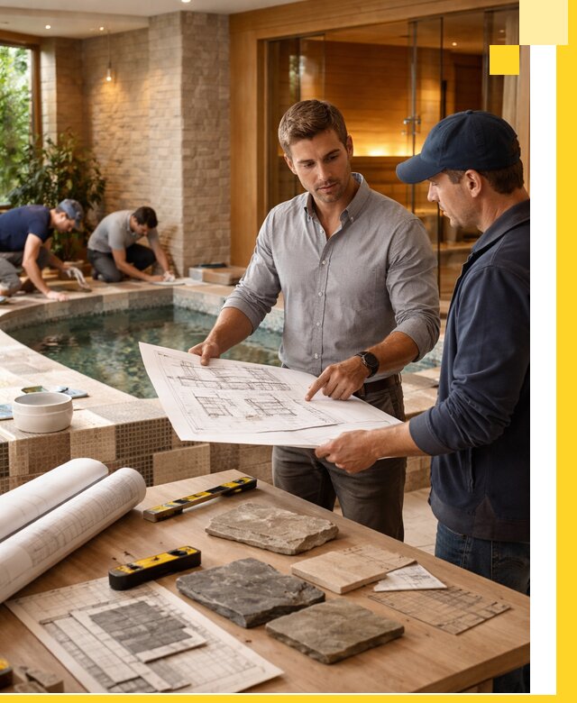 Проектирование SPA зон под ключ в Туймазы с инженерией